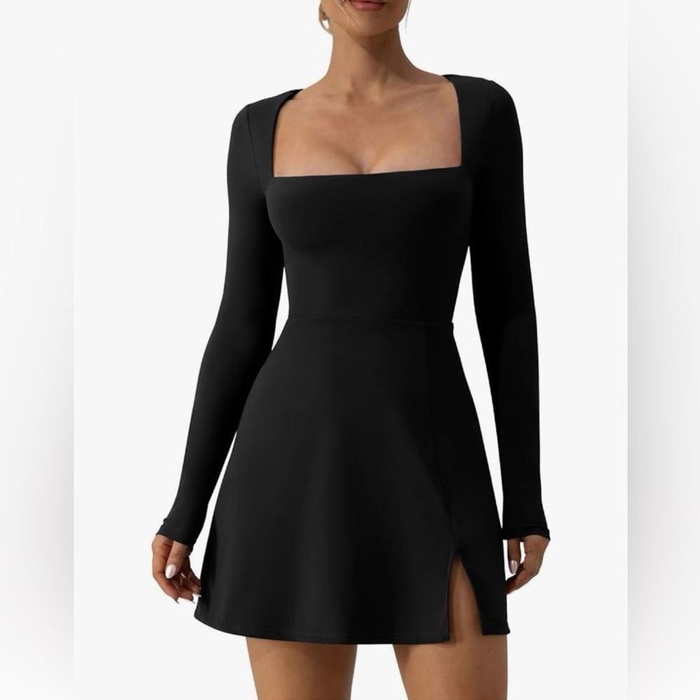 Square Neck Bodice Dress